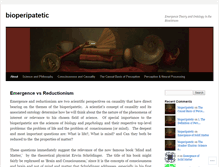 Tablet Screenshot of bioperipatetic.com